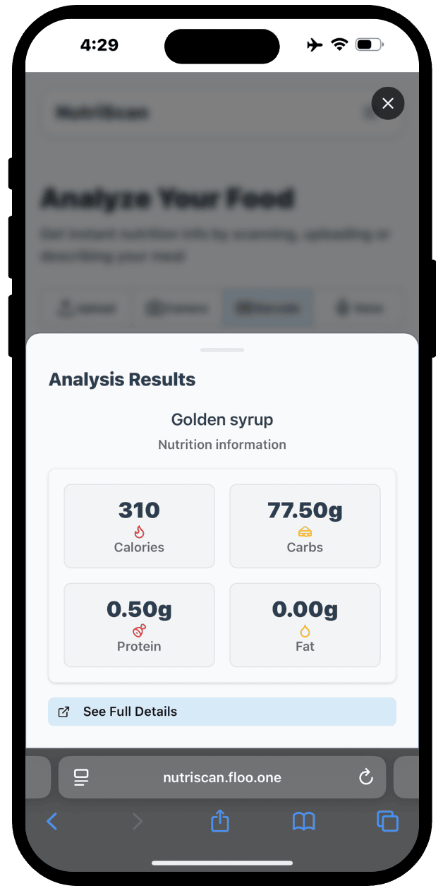 App screenshot